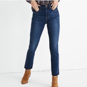 Madewell Rail Straight Jeans